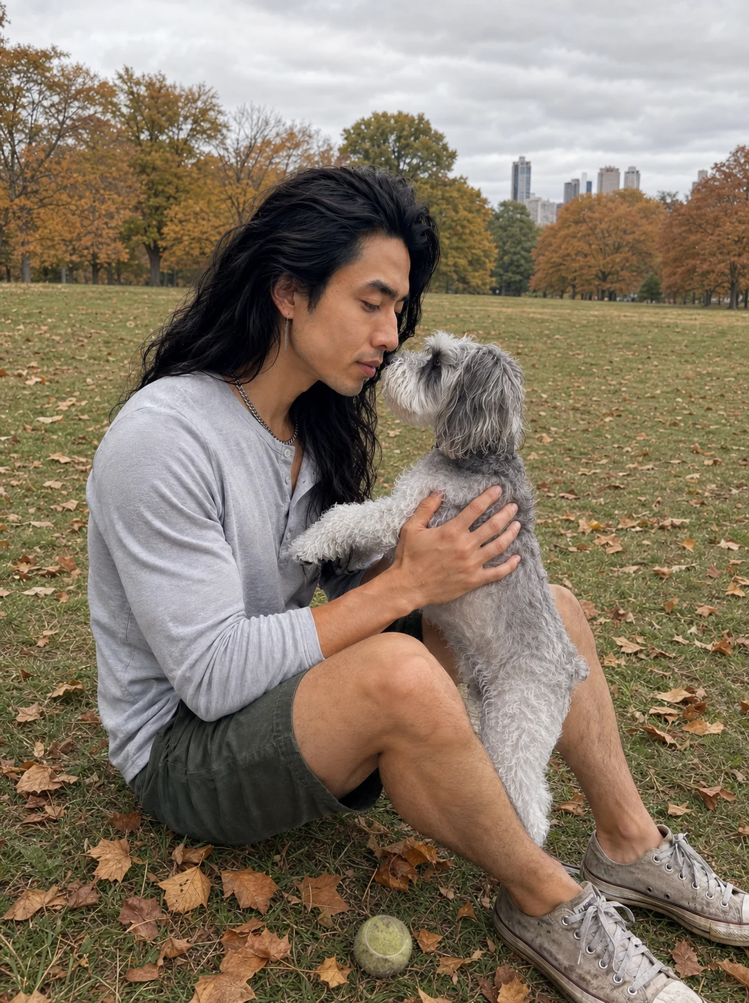Liem with Lucy